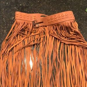 Fashion Nova Theresa Belt, Fringe Long